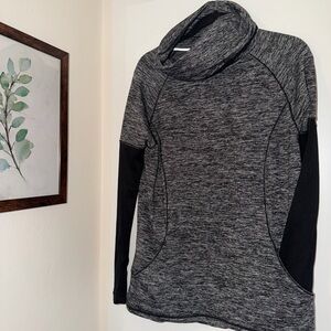 Marc NY Gray Cowl Neck Sweater